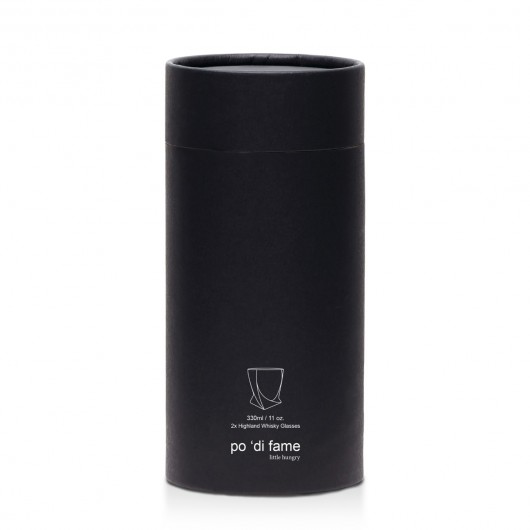 Highland Whiskey Glass Set Tube